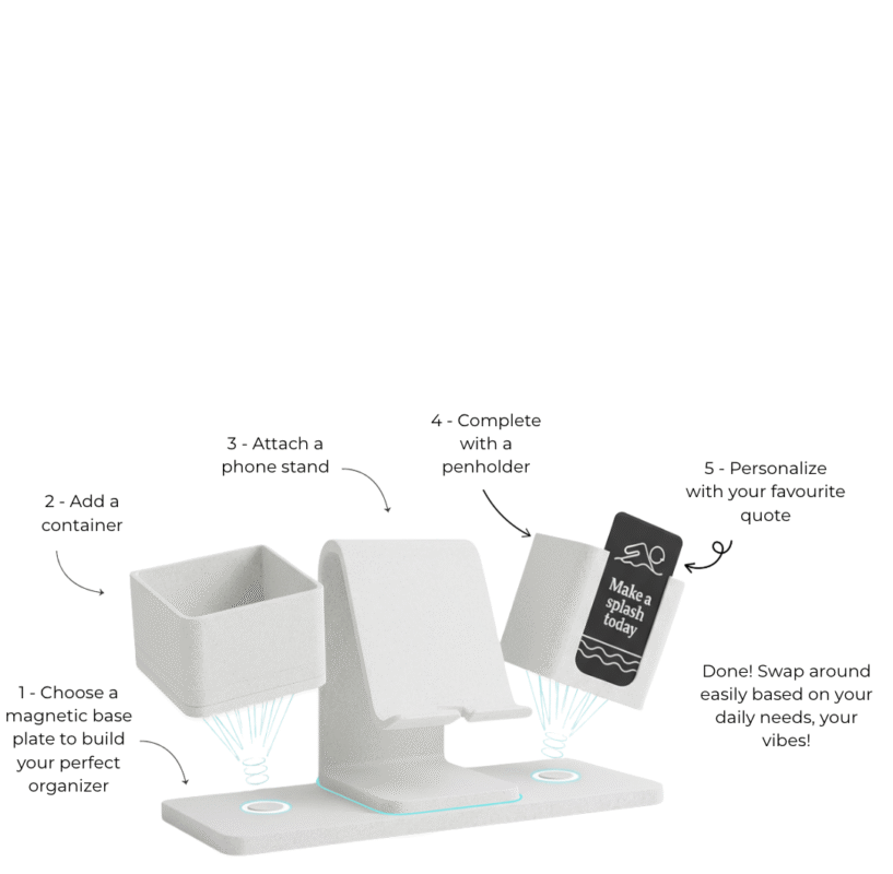Ayrora desk organizers