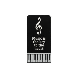 Music is the key to the heart