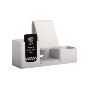 Starter Kit 4: Base (3x1) + Phone Stand + Pen Holder + Container + 3 Quote Cards