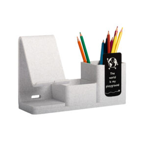 Starter Kit 4: Base (3x1) + Phone Stand + Pen Holder + Container + 3 Quote Cards