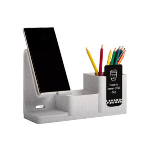 Starter Kit 4: Base (3x1) + Phone Stand + Pen Holder + Container + 3 Quote Cards