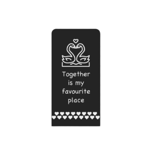 Together is my favourite place - Ayrora quote card