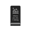 Where you are, I belong - Ayrora quote card