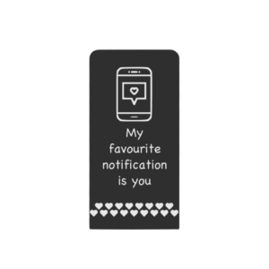 My favourite notification is you - Ayrora quote card