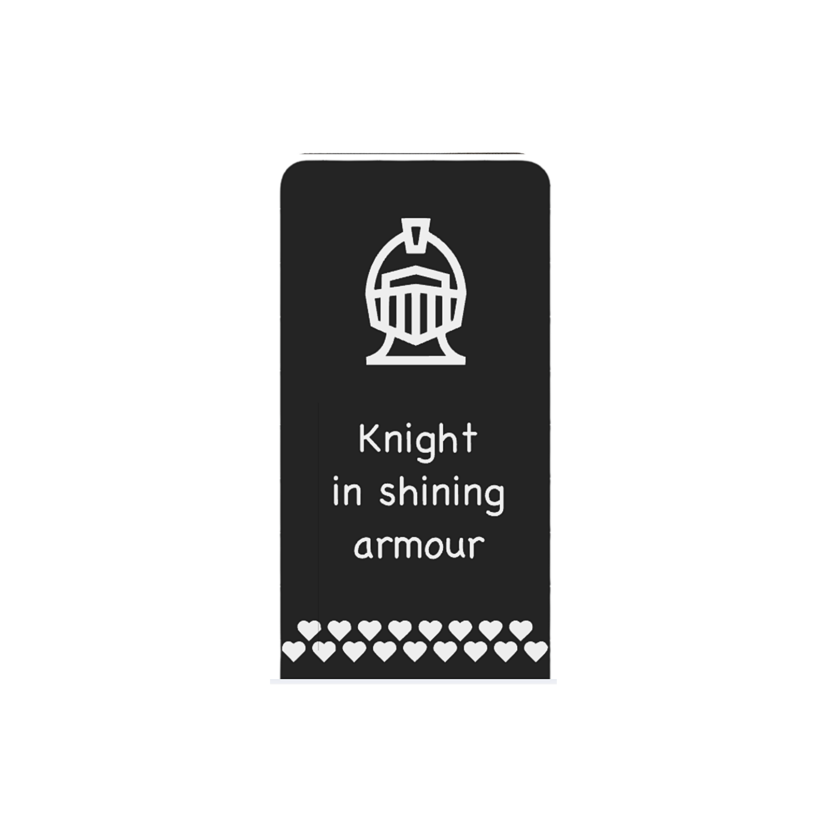 Knight in shining armour - Ayrora quote card