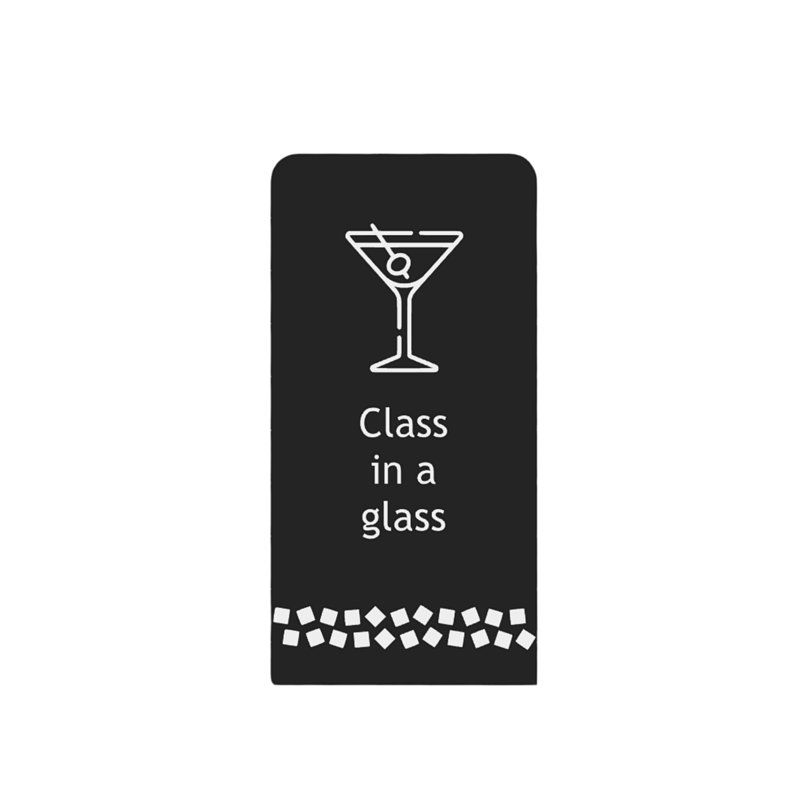 Class in a glass - Ayrora quote card