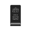 Life is more fun together - Ayrora quote card