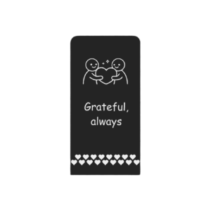 Grateful, always - Ayrora quote card